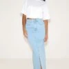 Prettylittlething Light Blue Split Denim Maxi Skirt -Pretty Little Thing Shop 78ffba986a8015c2f01034af26ee1209ea187105 CNM6035 1 light blue split denim maxi skirt