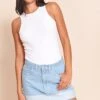 Prettylittlething Light Blue Turn Up Denim Mini Skirt -Pretty Little Thing Shop 791885b06a7a42b8df2d2b09e98c4d2b3a7ecb62 CNM2516 1 light blue turn up denim mini skirt