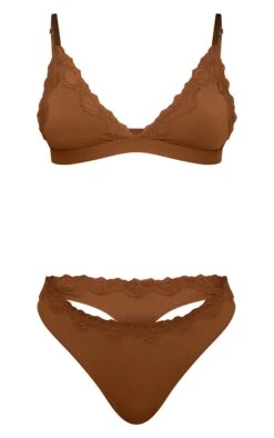 Prettylittlething Taupe Jersey Lace Trim Triangle Lingerie Set 11 Prettylittlething Taupe Jersey Lace Trim Triangle Lingerie Set -Pretty Little Thing Shop 7929c7b9ce62f4afdc8ff37f64b1934ea9e0db81 CNM9677 5 chocolate jersey lace trim triangle lingerie set