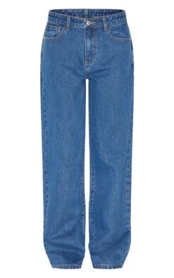Prettylittlething Dark Blue Mid Rise Straight Leg Jeans -Pretty Little Thing Shop 7977e53725d4dd5d4b4d6b5775a8577b2346b319 CNM0601 5 dark blue mid rise straight leg jeans
