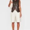 Prettylittlething Brown Faux Leather Long Line Button Up Vest -Pretty Little Thing Shop 7a5fa9d7611ffbd2e97f25f06c152ff7dda06c64 cnk7330 1