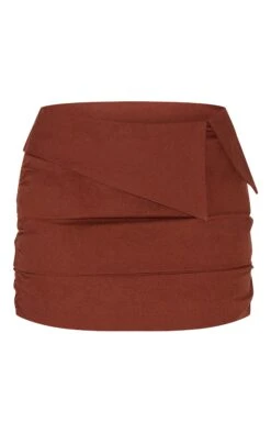 Prettylittlething Chocolate Linen Blend Foldover Ruched Mini Skirt 11 Prettylittlething Chocolate Linen Blend Foldover Ruched Mini Skirt -Pretty Little Thing Shop 7a788e41d539f5bcaee8f994709c608220c7d71c CNM4240 6 chocolate linen blend foldover ruched mini skirt