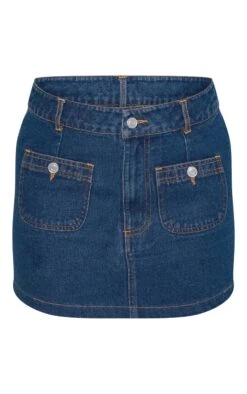 Prettylittlething Indigo Mid Rise Denim Mini Skirt -Pretty Little Thing Shop 7afc0e406d562a0187acf81db029045ddbb9589e CNM9244 6 indigo mid rise denim mini skirt