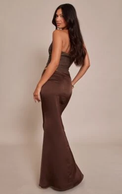 Prettylittlething Dark Chocolate Satin Floaty Maxi Skirt -Pretty Little Thing Shop 7c87e8feb71f4a8b723715e3ec8d124bebabee8c CNO4489 3 dark chocolate satin floaty maxi skirt