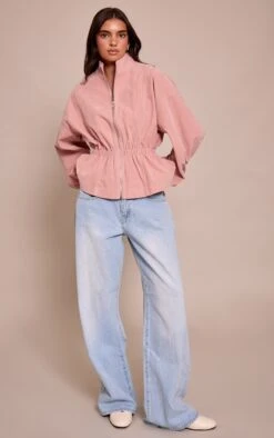 Prettylittlething Pink Cinched Waist Suede Jacket -Pretty Little Thing Shop 7d15fdcd5c93128289bf1c660a92af411339d32b CNN7106 3 pink cinched waist suede jacket