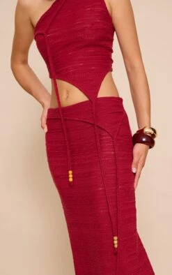 Red Textured Bead Asymmetrical Maxi Skirt 8 Red Textured Bead Asymmetrical Maxi Skirt -Pretty Little Thing Shop 7efb9ab6e30f8be16b3b7475a310f1197b10abc5 CNO0060 4 red textured bead asymmetrical maxi skirt