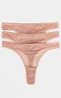 Prettylittlething Nude Mesh Pack Of 3 Basic Thongs 5 Prettylittlething Nude Mesh Pack Of 3 Basic Thongs -Pretty Little Thing Shop 809c76141681ab75da2ef6cd243da46c54a4fbce cnl3105 1