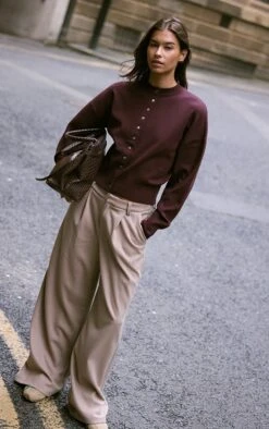 Prettylittlething Wine Compact Knit Cardigan -Pretty Little Thing Shop 80e90e82c23e0ede6a2e28d8fdb95879ab1f1af9 CNN7198 3 wine compact knit cardigan