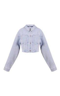 Prettylittlething Light Blue Balloon Sleeve Cropped Denim Jacket -Pretty Little Thing Shop 8111f350379d2e8f632a148ac79c1951b453dd11 CNM9278 5 light blue balloon sleeve cropped denim jacket