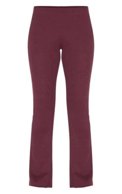 Prettylittlething Plum Ribbed Elasticated Skinny Flare Pants 9 Prettylittlething Plum Ribbed Elasticated Skinny Flare Pants -Pretty Little Thing Shop 81a05feee629ac814fe8b963fcd1fac761a3164c CNL7619 5 plum ribbed elasticated skinny flare trousers