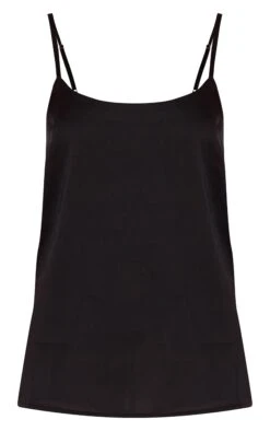 Prettylittlething Black Satin Strappy Cami Top 9 Prettylittlething Black Satin Strappy Cami Top -Pretty Little Thing Shop 81afb66ba8dbd8b1c0aeb360f55da87599c5189d CNN6914 5 black satin strappy cami top