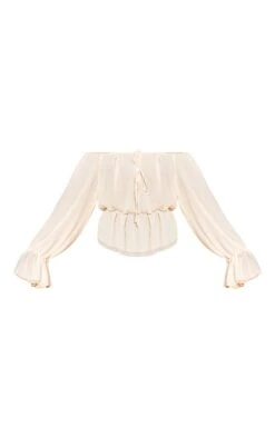 Prettylittlething Cream Chiffon Tie Detail Bardot Floaty Top 9 Prettylittlething Cream Chiffon Tie Detail Bardot Floaty Top -Pretty Little Thing Shop 82aab20f3c46c205e16ecf892001b0823ef508c5 CNN6762 5 cream chiffon tie detail bardot floaty top