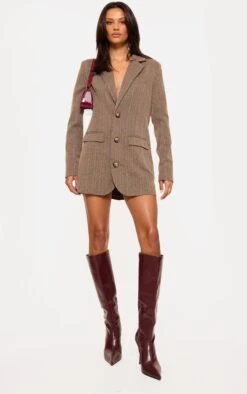 Prettylittlething Chocolate Pinstripe Button Down Blazer Dress -Pretty Little Thing Shop 82b6e82f89fc2e4e2afe3dc7b38c7c46b5974169 cnk1170 3