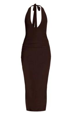 Prettylittlething Chocolate Extreme Plunge Maxi Dress -Pretty Little Thing Shop 83a11917bcd06c5ead8860b525c88d58e434eb26 CNO5163 5 chocolate extreme plunge maxi dress
