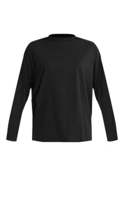 Prettylittlething Black Cotton Basic Oversized Long Sleeve T-shirt 9 Prettylittlething Black Cotton Basic Oversized Long Sleeve T-shirt -Pretty Little Thing Shop 8511e90fb0eca659ec3ac351c70543be8097c677 cnm2313 5