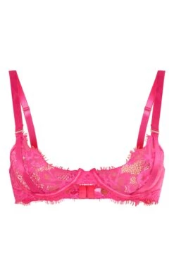 Prettylittlething Pink Eyelash Lace Underwired Bra -Pretty Little Thing Shop 85445abd98dcbd507c4c267d167d6861496e21b9 cni2881 5