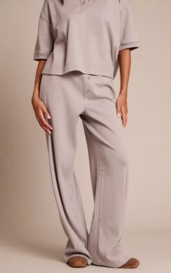 Prettylittlething Ash Grey Button Wide Leg Pants 6 Prettylittlething Ash Grey Button Wide Leg Pants -Pretty Little Thing Shop 85bff7b8dc030258dcd46ca96fd489cb4adf905d CNO4255 2 ash grey button detail hot pants