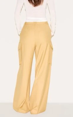 Prettylittlething Butterscotch Woven Pocket Detail Straight Leg Pants -Pretty Little Thing Shop 8825c436d6ea45d215d0acd8e49028931f1534bd CNL7382 3 butterscotch woven pocket detail straight leg trousers