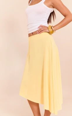 Prettylittlething Lemon Asymmetric Hem Slinky Midi Skirt 8 Prettylittlething Lemon Asymmetric Hem Slinky Midi Skirt -Pretty Little Thing Shop 884a510a0726d99b9d171eb219ab39a2c784c46d CNN0051 4 lemon asymmetric hem slinky midi skirt
