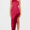Prettylittlething Red Satin High Neck Feather Trim Maxi Dress -Pretty Little Thing Shop 891eff2d89724e3f5bc727583163dc28b65e6ac4 cnl0287 1