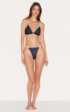 Prettylittlething Black Polka Dot Mesh Triangle Lingerie Set 7 Prettylittlething Black Polka Dot Mesh Triangle Lingerie Set -Pretty Little Thing Shop 89a6e8de1d508c2faf50e1eedd5e4624679be3af CNM4786 3 black polka dot mesh triangle lingerie set