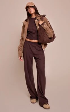 Dark Brown Super Soft Top -Pretty Little Thing Shop 89cc47b1ff91f73d3d35174622a2bdad19f4c98f CNO0622 3 dark brown super soft top