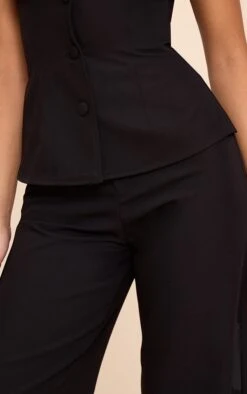 Prettylittlething Black High Neck Vest Straight Leg Jumpsuit 8 Prettylittlething Black High Neck Vest Straight Leg Jumpsuit -Pretty Little Thing Shop 89f41959099b9ce95d331a8ac027acf0bfed4ffb CNN4947 4 black high neck waistcoat straight leg jumpsuit