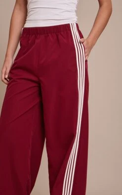 Prettylittlething Plum Shell Side Stripe Detail Track Pants -Pretty Little Thing Shop 8a1220e1679b51005ca77d528c0b1eac2b0c97db CNO8304 4 plum shell side stripe detail track pants