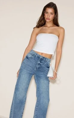 Prettylittlething Mid Blue Wash High Waist Extreme Flared Leg Jeans 8 Prettylittlething Mid Blue Wash High Waist Extreme Flared Leg Jeans -Pretty Little Thing Shop 8af60fbcd19f0346341761688f59bda895828788 CNL6211 4 mid blue wash adjustable leg jeans