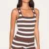 Prettylittlething Brown Stripe Knit Scoop Neck Tank Top -Pretty Little Thing Shop 8b697845ea7dbdc41fca90860f44a383bced8c73 CNN2715 1 brown stripe knit scoop neck tank top