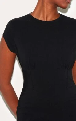 Prettylittlething Black Stretch Woven Corset Detail Cap Sleeve Flared Jumpsuit 8 Prettylittlething Black Stretch Woven Corset Detail Cap Sleeve Flared Jumpsuit -Pretty Little Thing Shop 8b87bcfc71aae6097cc81dbbffcae80e1e9a4bfa CNM3120 4 black stretch woven corset detail cap sleeve flared jumpsuit