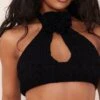Prettylittlething Black Crochet Knit Floral Applique Cut Out Top -Pretty Little Thing Shop 8bbdb809ab71ff3cc2f56c12d5a5a0159d1a9111 cnh6767 4