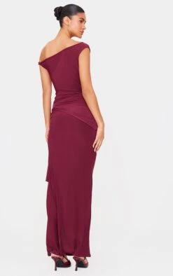 Prettylittlething Burgundy Slinky Off Shoulder Wrap Detail Maxi Dress 6 Prettylittlething Burgundy Slinky Off Shoulder Wrap Detail Maxi Dress -Pretty Little Thing Shop 8bf1cdc42d4b668c9b86cbd75cecf4dbba91da35 cnl4717 2