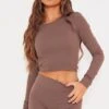 Prettylittlething Coffee Snatched Sculpt Long Sleeve Crop Top 10 Prettylittlething Coffee Snatched Sculpt Long Sleeve Crop Top -Pretty Little Thing Shop 8c32b683624a168d015c771eab80f0a5accab261 cng5270 1