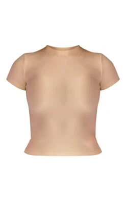 Prettylittlething Cream Snatched Sculpt Short Sleeve T Shirt -Pretty Little Thing Shop 8c806f49d339722f93dd1748f536ddaf4fadf7c5 cnd9692 5