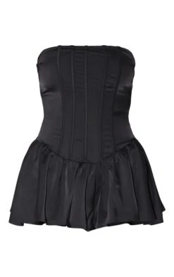 Prettylittlething Black Satin Corset Detail Bandeau Romper -Pretty Little Thing Shop 8ce16c7c03e44de5a62fa0bc5db9190d8a2382c1 cnk6991 5