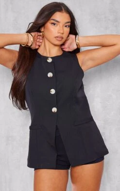 Prettylittlething Black Longline High Neck Vest -Pretty Little Thing Shop 8e0c0f2e79afb22eca04ee6fe55d995dd35f28da cnj6391 4