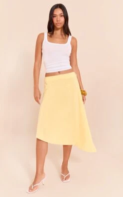 Prettylittlething Lemon Asymmetric Hem Slinky Midi Skirt 6 Prettylittlething Lemon Asymmetric Hem Slinky Midi Skirt -Pretty Little Thing Shop 8e176a4020601eae20e23bdbc5a826eec9edea66 CNN0051 2 lemon asymmetric hem slinky midi skirt