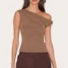 Prettylittlething Mocha Fine Knit Twist Neck Vest Top -Pretty Little Thing Shop 8eb2bd6114c951e1b2cf6b4431e0148317834c9c CNJ9182 1 mocha fine knit twist neck vest top