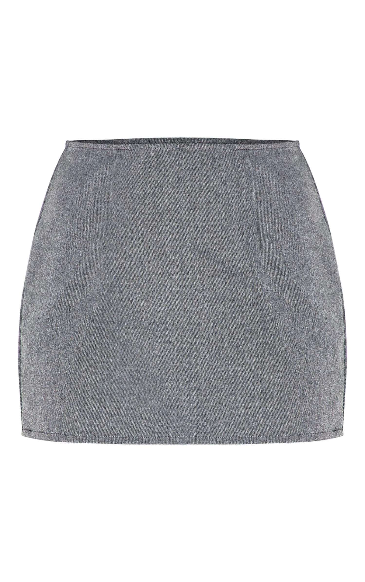 Prettylittlething Charcoal Tailored Woven Micro Mini Skirt 7 Prettylittlething Charcoal Tailored Woven Micro Mini Skirt - Image 7