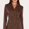 Prettylittlething Chocolate Woven Tailored Cinched Waist Blazer -Pretty Little Thing Shop 8fab83b1709df73e8486a2d61e07357132e32fc9 cnl7274 1