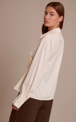 Prettylittlething Cream Satin Drape Detail Long Sleeve Shirt 6 Prettylittlething Cream Satin Drape Detail Long Sleeve Shirt -Pretty Little Thing Shop 8fae3c40f09087cf4224a13cf83631d1b20da304 CNO3854 2 cream satin drape detail long sleeve shirt