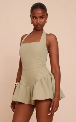 Prettylittlething Sage Halter Neck Drop Waist Floaty Romper 8 Prettylittlething Sage Halter Neck Drop Waist Floaty Romper -Pretty Little Thing Shop 9067a542ddf6eac0921d8b70e5c9aded0f9d8bc4 CNN4938 4 sage halter neck drop waist floaty playsuit