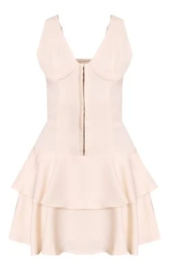 Prettylittlething Cream Woven Corset Detail Tiered Mini Dress -Pretty Little Thing Shop 90f409b9a83e1bf868bd60396931d7898afa54ef CNO3305 5 cream woven corset detail tiered mini dress