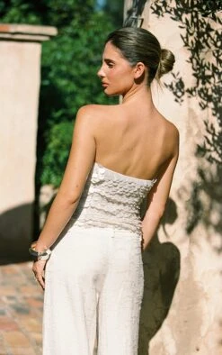 Prettylittlething White Textured Tie Detail Wide Leg Pants -Pretty Little Thing Shop 911305621b0c8490f90eefa47c1479c33c6902df CNN3286 4 white textured tie detail wide leg trousers