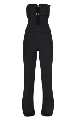 Prettylittlething Black Tailored Woven Thin Belt Detail Bandeau Jumpsuit -Pretty Little Thing Shop 91e2adc3a44176ca2240df476639ad64bf3297b7 cnk4591 5