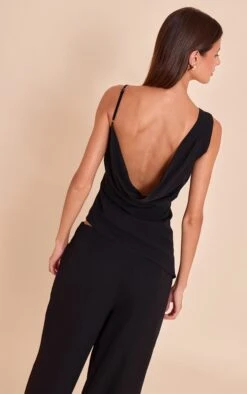 Prettylittlething Black Chiffon Asymmetric Cami Top 8 Prettylittlething Black Chiffon Asymmetric Cami Top -Pretty Little Thing Shop 922bf2ab1589ebabe4b6c3253d600260e645bccf CNO3599 4 black chiffon asymmetric cami top