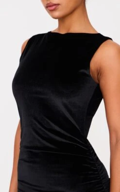 Black Velvet Boat Neck Maxi Dress -Pretty Little Thing Shop 92dc7f4458f93fd88ec0d01ffbba41028008584e cnl0984 4