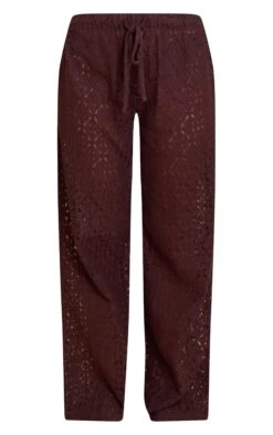 Prettylittlething Brown Lace Straight Leg Pant 9 Prettylittlething Brown Lace Straight Leg Pant -Pretty Little Thing Shop 93b2cfac18b974c012cdb86742a59252062f71c3 CNM3202 5 brown lace straight leg trouser