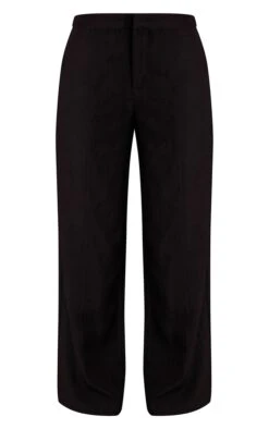 Prettylittlething Black Tailored Woven Seam Detail Pants -Pretty Little Thing Shop 9445bf48821e496dfbd96f2040d7527f0fc89717 CNO6715 5 black tailored woven seam detail trousers